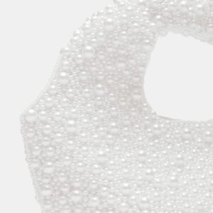Kinsley Beaded Bag White - Image 3