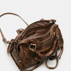 Riggs Bag Brown Distressed - Image 5