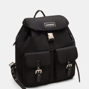Rolo Nylon Bag Black - Image 4