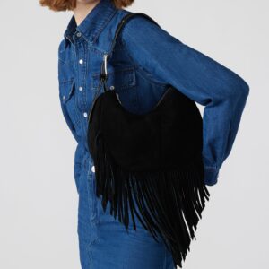 Siena Bag Black Suede - Image 7