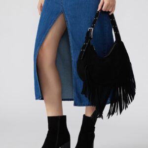Siena Bag Black Suede - Image 2