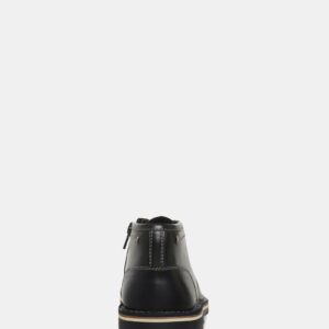 Kids' Harkeen Black Leather - Image 4