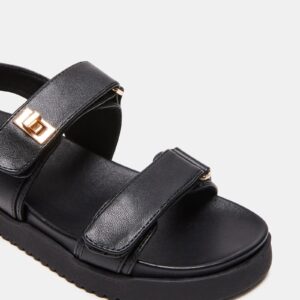 Kids' And Toddlers' Mona Black Sandal Bundle - Image 3