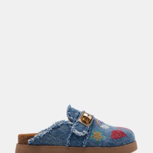 Kids' Moneyy Denim Multi Rhinestones