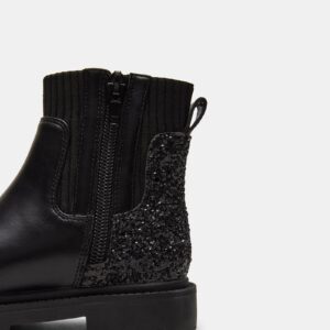 Toddlers' Lilyana Black Glitter - Image 3