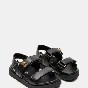 Kids' And Toddlers' Mona Black Sandal Bundle - Image 4