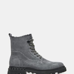 Eisen Grey Suede