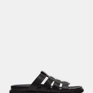Marvyn Black Leather