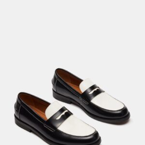 Natan Black/white Leather - Image 3