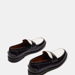 Natan Black/white Leather - Image 6