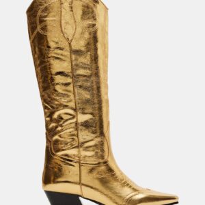 Dollie Gold Leather - Image 1