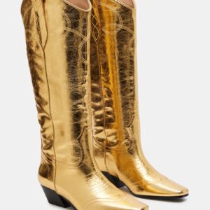 Dollie Gold Leather - Image 2