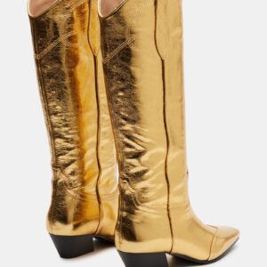 Dollie Gold Leather - Image 5
