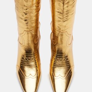 Dollie Gold Leather - Image 4