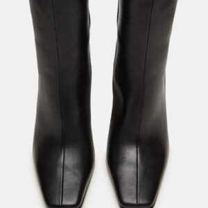 Lizette Black Leather Wide Calf - Image 5