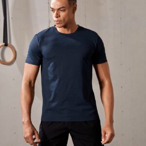 Boyfriend Style Men Quick-Drying Breathable Letter Graphic Sports Tee Basic T Shirt - Image 5