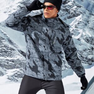 Boyfriend Style Men Geo & Slogan Print Sports Jacket Workout Tops