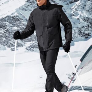 Boyfriend Style Men Zip Up Flap Pocket Hooded Sports Jacket Workout Tops - Image 5