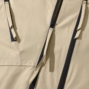 Men Zip Up Drawstring Hooded Sports Jacket Workout Tops - Image 5
