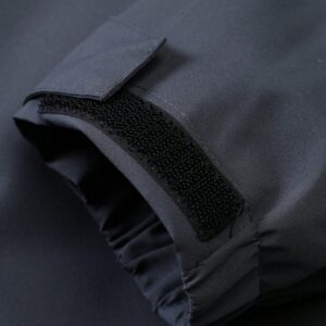 Men Letter Graphic Zip Up Hooded Sports Jacket Workout Tops Grey Jacket - Image 3