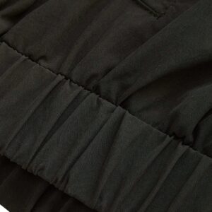 Men Colorblock Zip Up Raglan Sleeve Sports Jacket Workout Tops - Image 7