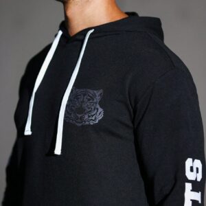 Men Letter Graphic Drawstring Sports Hoodie Men Sweatshirt - Image 6
