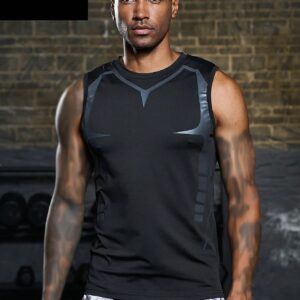 Men 3pcs Graphic Print Sports Tank Top Workout Tops Gym Top Mengym Wear For Menmen's Gym Wearmen Gym Weargym Wear Men