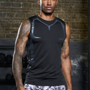 Men 3pcs Graphic Print Sports Tank Top Workout Tops Gym Top Mengym Wear For Menmen's Gym Wearmen Gym Weargym Wear Men - Image 4