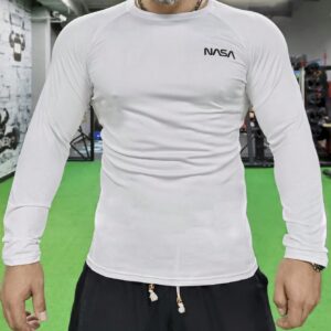 Men Letter Graphic Raglan Sleeve Sports Tee Long Sleeve Shirt