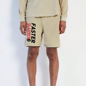 Men Letter Graphic Sports Shorts - Image 3