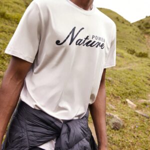 Men Letter Graphic Contrast Tape Sports Tee - Image 11