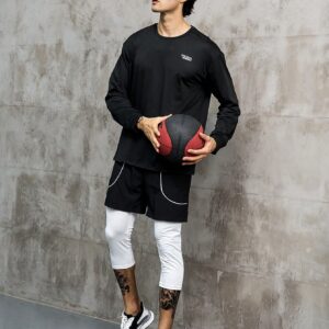 Men Letter Graphic Contrast Basketball Jerseys Jersey