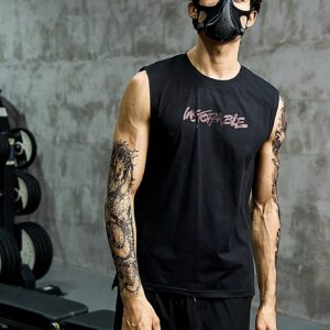 Men Letter Graphic Sports Tank Top Workout Tops - Image 5