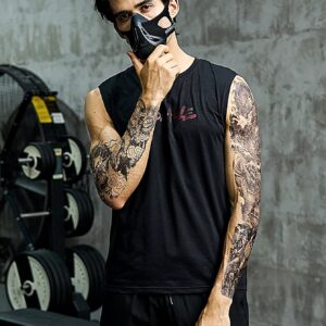 Men Letter Graphic Sports Tank Top Workout Tops - Image 8