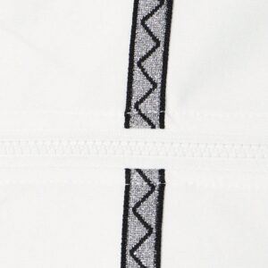 Boyfriend Style Men's Geometric Pattern Drawstring Sports Jacket Workout Tops - Image 4