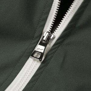 Men's Letter Print Zip-Up Sports Jacket Workout Tops - Image 6
