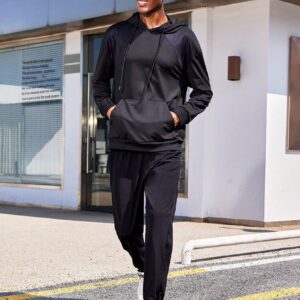 Boyfriend Style Men 1pc Kangaroo Pocket Sports Hoodie Boyfriend Style Men Sweatshirt - Image 6
