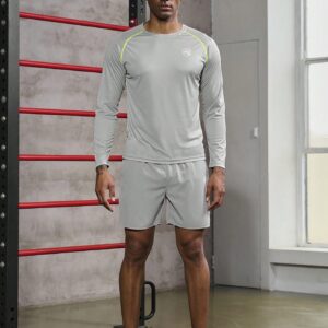 Boyfriend Style Men Shorts Set Boyfriend Style Men Contrast Panel Sports Set, Athletic Suit, Tracksuit Workout Sets Men Shorts Set - Image 6