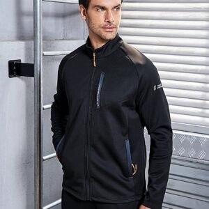 Boyfriend Style Men Letter Graphic Raglan Sleeve Zipper Pocket Hooded Sports Jacket Workout Tops - Image 5