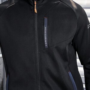 Boyfriend Style Men Letter Graphic Raglan Sleeve Zipper Pocket Hooded Sports Jacket Workout Tops - Image 8