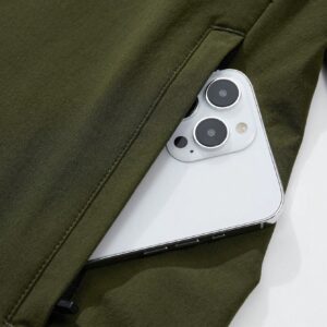Men Letter Graphic Zip Up Hooded Sports Jacket Workout Tops - Image 3