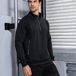 Men Half Zip Sports Jacket Workout Tops Sports Wear For Mensports Wear Menmens Sports Wearmen Sport Wearmen Sports Wear - Image 5
