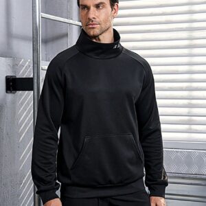Men's High-Neck Pullover Sports Sweatshirt With Letter Print Men Sweatshirt - Image 4