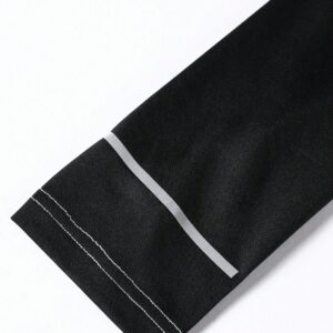 Men's Contrast Color Sports T-Shirt Long Sleeve Shirt - Image 4