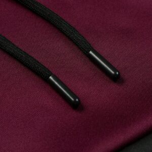 Boyfriend Style Men's Color Block Drawstring Sports Jacket Workout Tops - Image 4