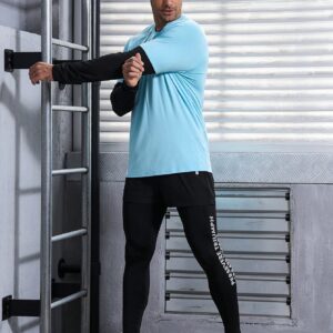 Men Letter Graphic 2 In 1 Sports Set, Athletic Suit, Tracksuit Workout Set - Image 5