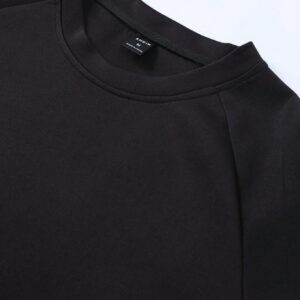 Boyfriend Style Men's Color-Block Raglan Sleeve Sports Suit, Athletic Suit, Tracksuit Workout Set - Image 4