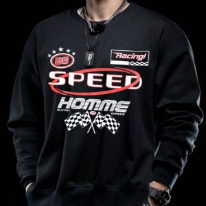 Men Letter Graphic Sports Sweatshirt Men Sweatshirt