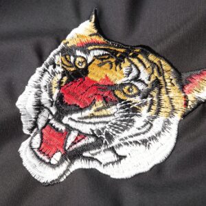 Men's Hooded Sports Jacket With Tiger Print - Image 4