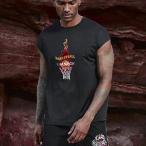 Men's Basketball Printed Short Sleeve Top Jersey - Image 3